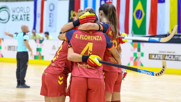 Equipo nacional de hockey patines durante el Mundial 2026