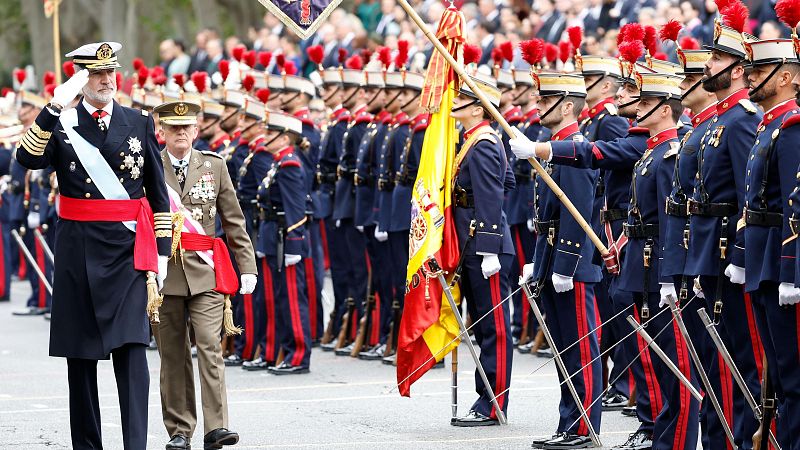 Hora, dónde ver en TV, recorrido y claves del desfile de las Fuerzas Armadas del 12 de octubre