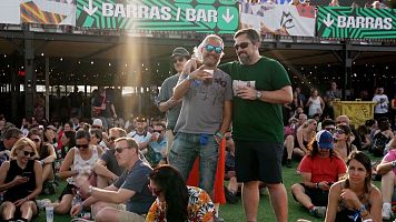 Ambiente en el festival 'Mad Cool', en Madrid