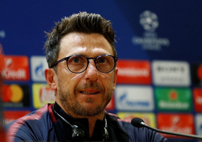 Di Francesco: "Haría un 'copia y pega' del partido contra el Barcelona"