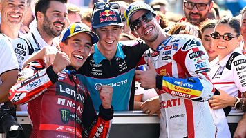 Maximo Quiles, campe�n del mundo de Moto3