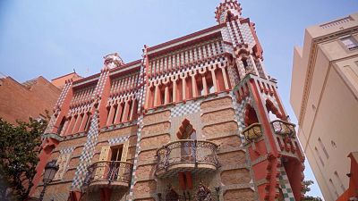 La Casa Vicens, situada al carrer de les Carolines de Barcelona