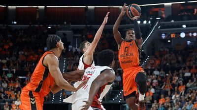 T.J. Shorts, estrella de Valencia Basket en este inicio de temporada con Valencia Basket