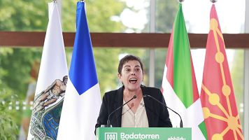 La portavoz de EH Bildu en el Congreso, Mertxe Aizpurua
