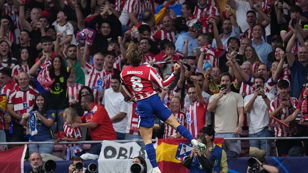 El Atletico de Madrid se impone al Manchester United (2-0)