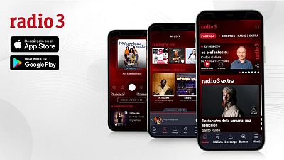 Descarga la nueva app de Radio 3: música, directos y todos tus programas en tu bolsillo