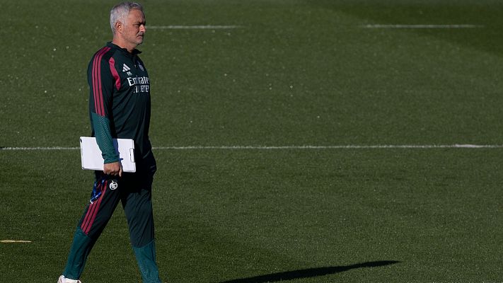 Jose Mourinho, entrenador del Real Madrid