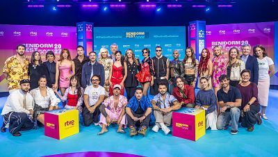 RTVE presenta las 18 candidaturas que participarán en el Benidorm Fest 2027