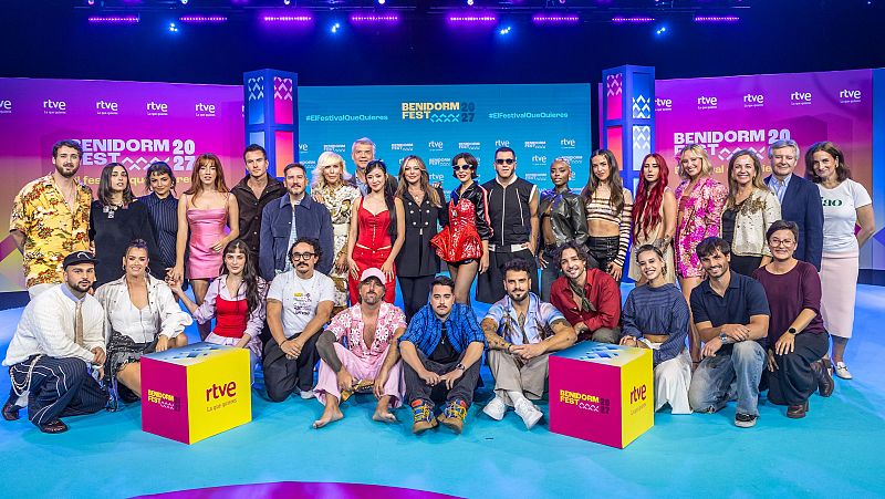 RTVE presenta las 18 candidaturas que participar�n en el Benidorm Fest 2027