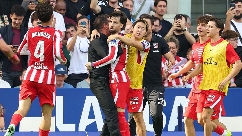 El Atlético mantiene su racha con un gol de Baena en el 89' al Espanyol