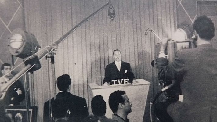Inauguraci�n de los estudios de TVE en el Paseo de la Habana