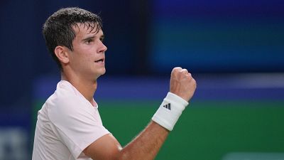 Rafa J�dar arrolla a Medvedev para confirmar la final espa�ola ante Davidovich en el Masters 1000 de Shanghai