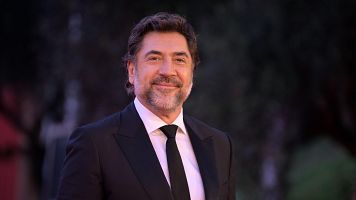 El actor Javier Bardem durante la presentaci�n de la pel�cula 'El Ser Querido? en la 21� edici�n de la Fiesta del Cine de Roma.
