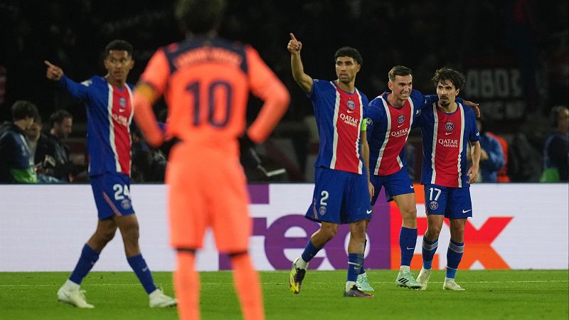 El PSG inflige la primera derrota de la temporada al Barça en un gran partido de Champions