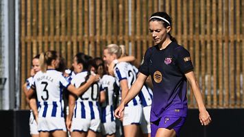 El Bar�a cae ante la Real Sociedad F