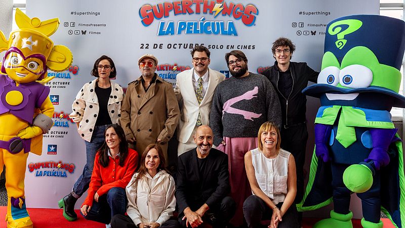 Gran preestreno de 'Superthings: la película', participada por RTVE, antes de su llegada a los cines el 23 de octubre