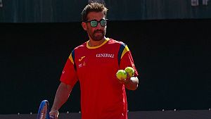 Marc L�pez, capit�n Copa Davis