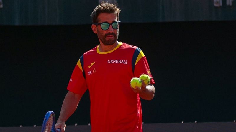 Marc L�pez, capit�n Copa Davis