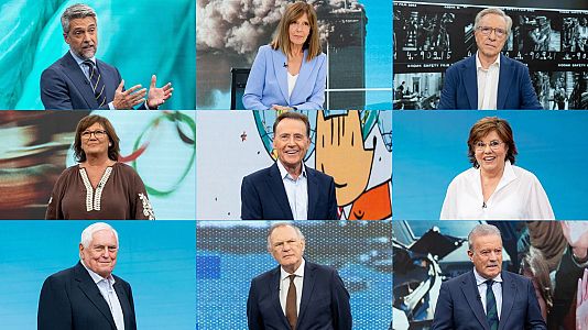 'El Telediario de nuestras vidas' re�ne a varios de los presentadores hist�ricos de TVE