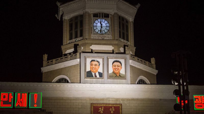Corea del Norte adelanta 30 minutos su horario para unificarlo con el de Corea del Sur