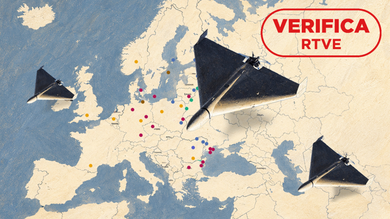 Drones, sabotajes e invasiones de espacio a�reo: el mapa de las amenazas h�bridas en Europa vinculadas a Rusia