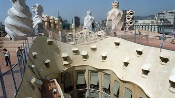 Terraza de La Pedrera de Gaud�