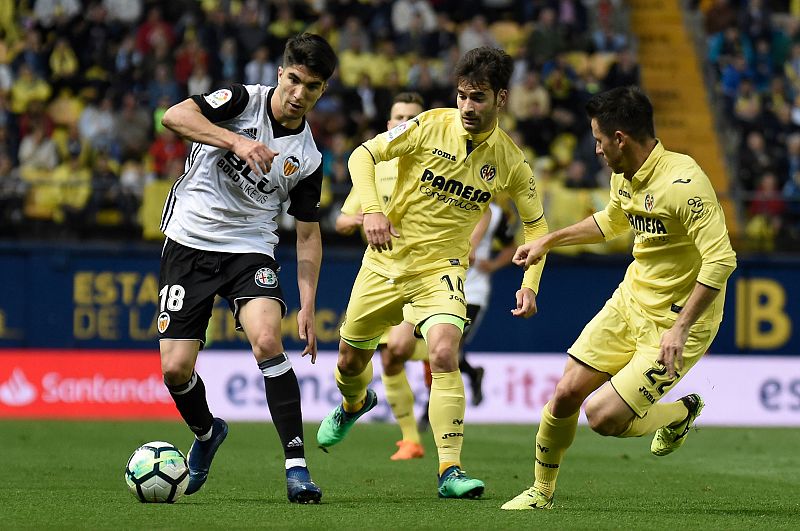 Mario Gaspar decanta el derbi valenciano para el Villarreal