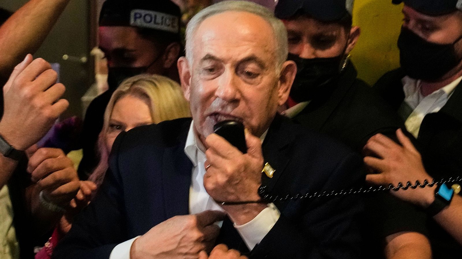 El primer ministro israel�, Benjamin Netanyahu