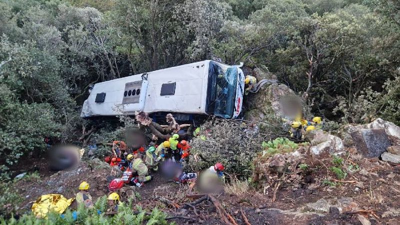 Desenes de ferits en un accident de trànsit a la BV-5114 a Fogars de Montclús