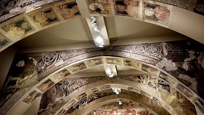'En Portada' analiza el estado actual de las pinturas murales del Monasterio de Sijena