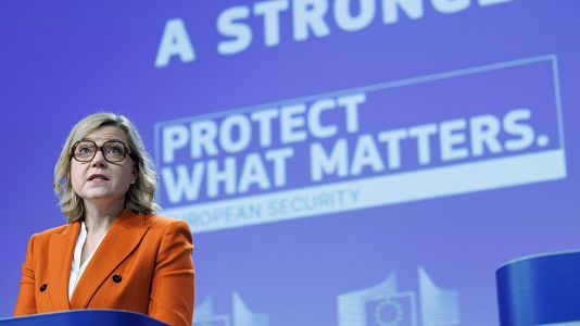 Henna Virkkunen presenta el plan para reforzar Frontex y digitalizar los retornos en Bruselas