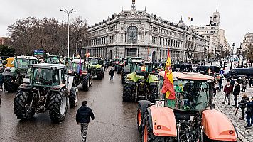 Tractorada en Madrid el 11 de febrero de 2026