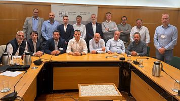 Representantes de los principales sindicatos de la Polic�a Nacional y las asociaciones profesionales de la Guardia Civil encerrados