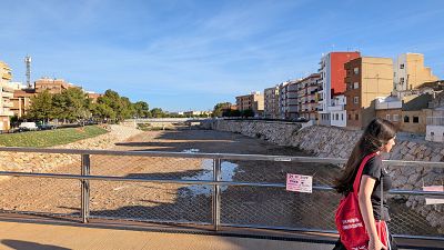 La rambla del Poyo a su paso por Paiporta, Valencia, la localidad m�s afectada por la dana de 2024