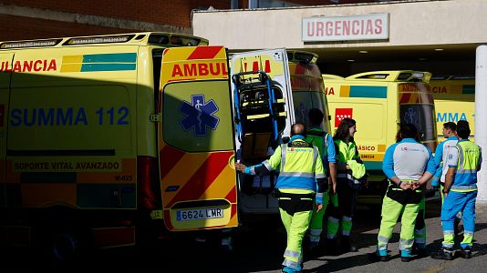 Hospital Universitario del 12 de Octubre que atiende a heridos en el accidente ferroviario de Urda