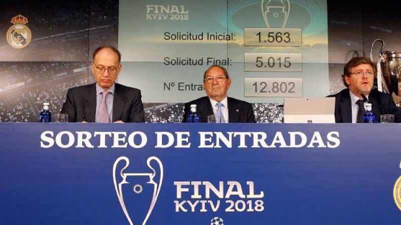 Adjudicadas las entradas para los socios del Real Madrid en la final de Kiev