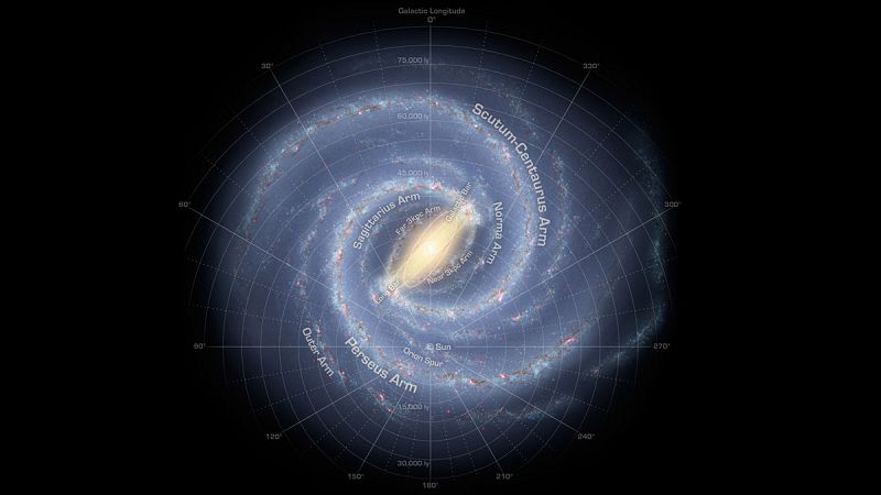 La Vía Láctea es más grande de lo que se pensaba