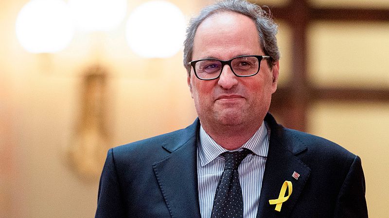 Quim Torra se enfrenta a la investidura del desbloqueo en Cataluña