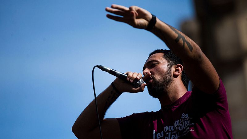 Valtonyc anuncia que entrará en prisión al rechazar el Constitucional el recurso contra su condena