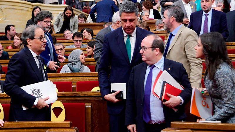 Arrimadas pide "unidad" a los constitucionalistas para oponerse a la "xenofobia" de Torra