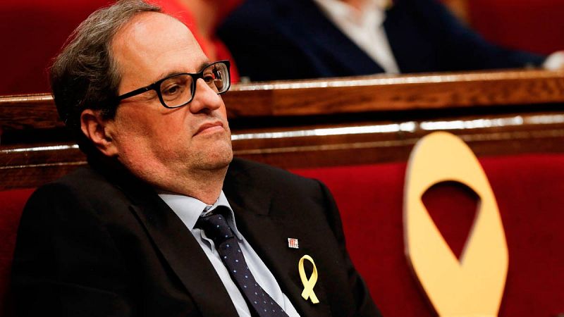 La alargada sombra de Puigdemont sobre Quim Torra