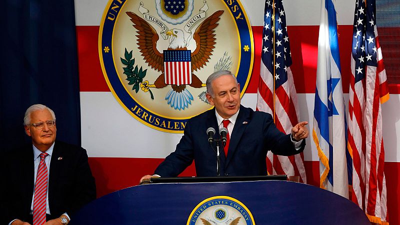 Estados Unidos inaugura su polémica embajada en Jerusalén entre fuertes protestas