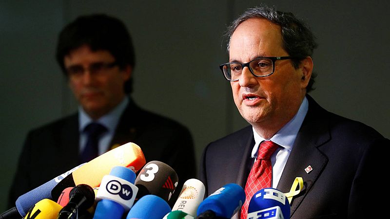 Torra pide a Rajoy "fecha y hora" para reunirse y le insta a "cesar" el artículo 155 y el "control de las finanzas"