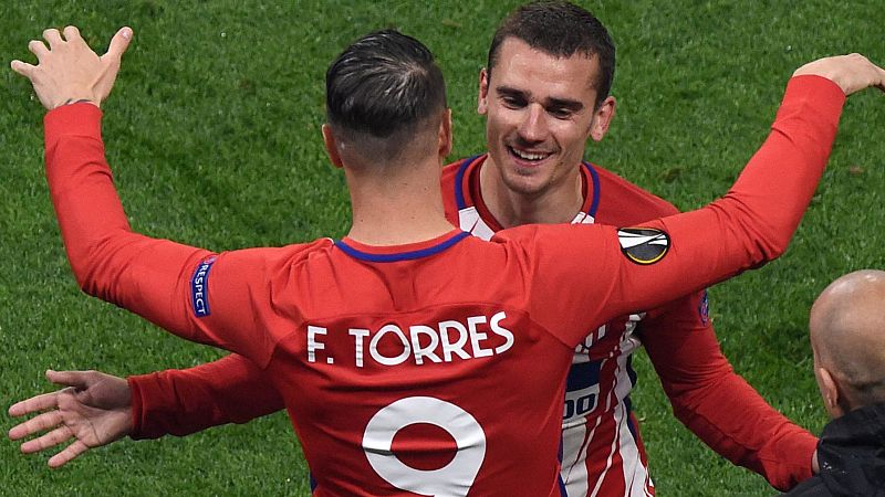 Griezmann le regala a Torres la despedida más dulce