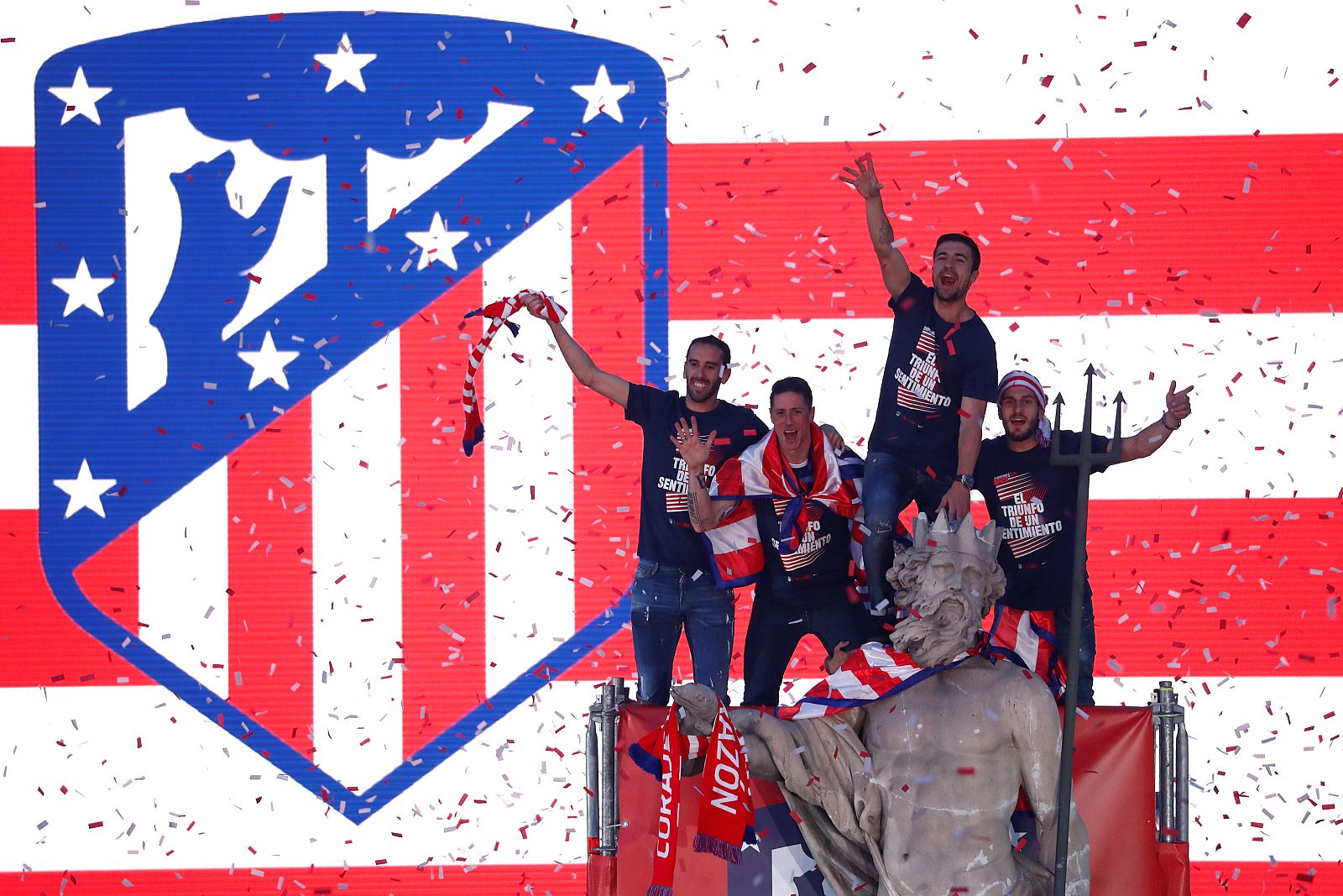 El Atlético ofrece la Europa League a Neptuno | Ver