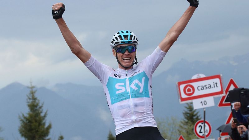 Froome resurge en el Giro con una gran victoria en el Monte Zoncolan
