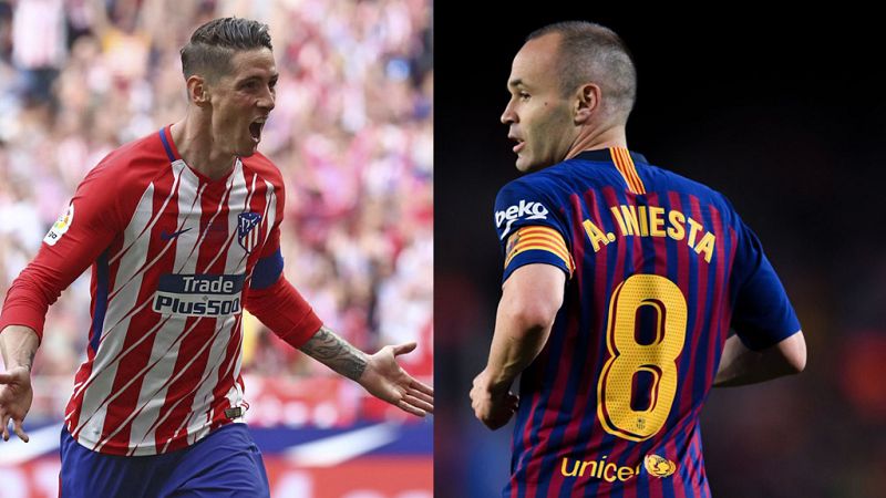 El fútbol español se despide de Iniesta y Torres