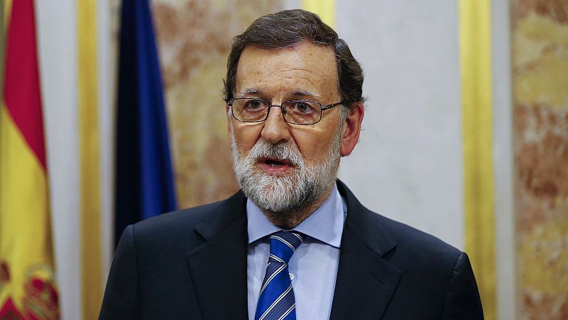 Rajoy: "A mi nadie me ha dicho que se vaya a formar Gobierno en Cataluña mañana o pasado"