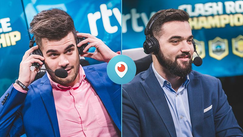 Los 'casters' de RTVE Clash Royale Challenge responden en directo en Periscope, �env�a tus preguntas!