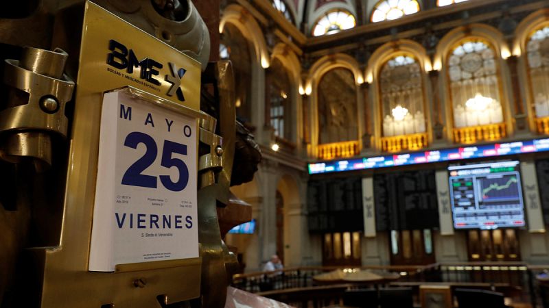 La Bolsa cae un 1,7% tras el anuncio de la moción y la petición de Cs de elecciones anticipadas